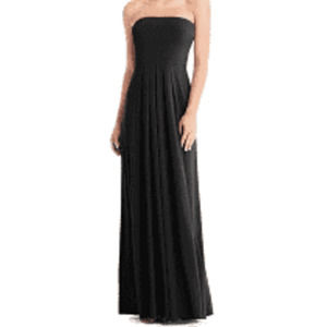 Carlos Saavedra Loop Dress Multi-way Women's A-Line Gown Black Size S